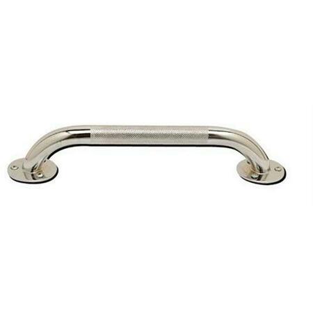 COMFORTCORRECT Grab Bar- Knurled Chrome 16in CO52322
